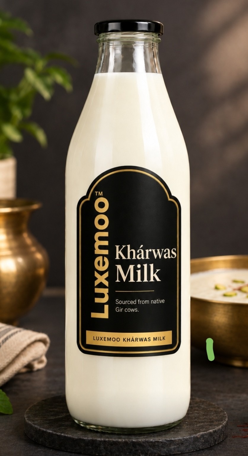 Luxemoo Kharvas Milk bottle