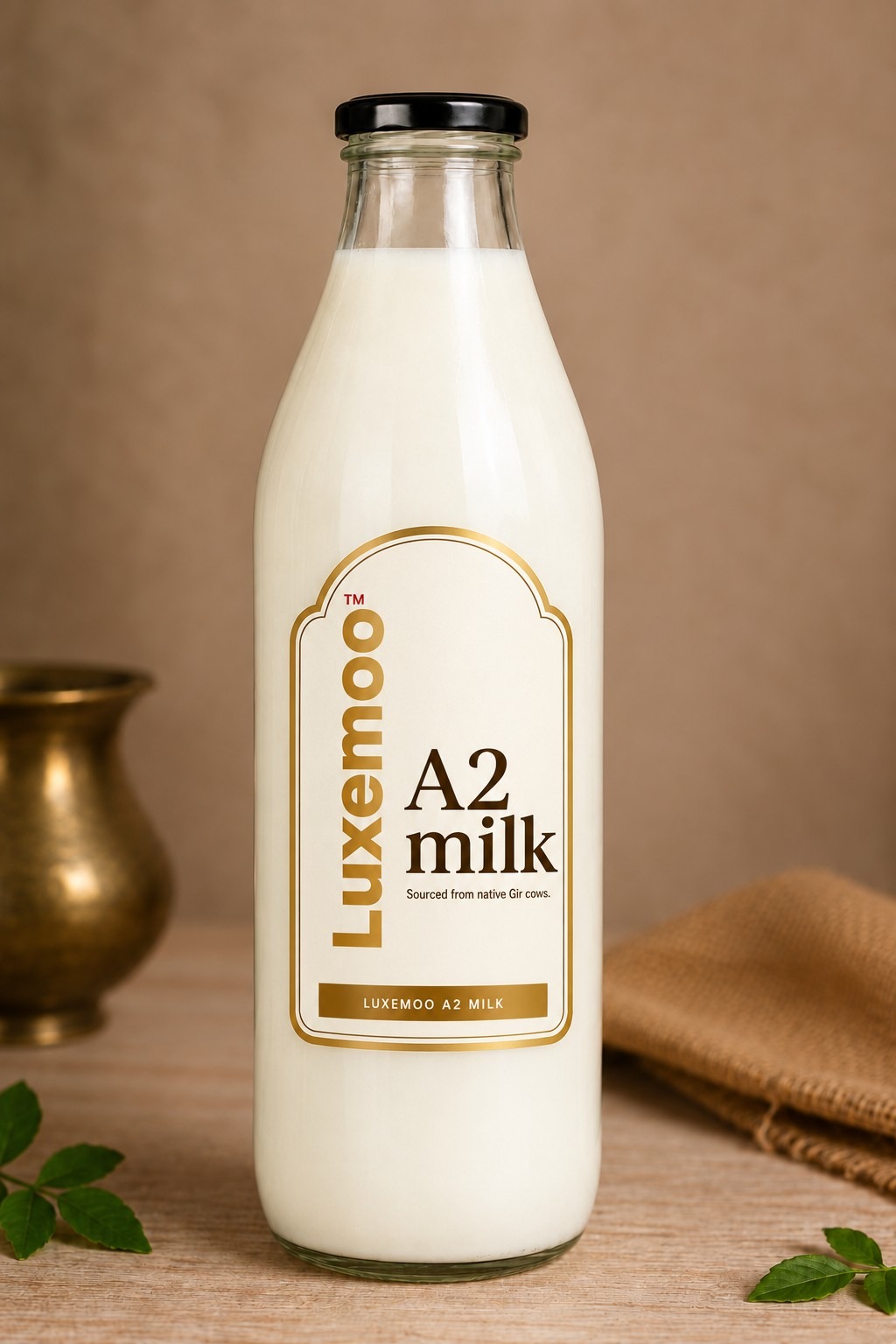 Luxemoo A2 Gir Cow Milk bottle